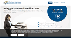 Desktop Screenshot of noleggio-fotocopiatrici.net